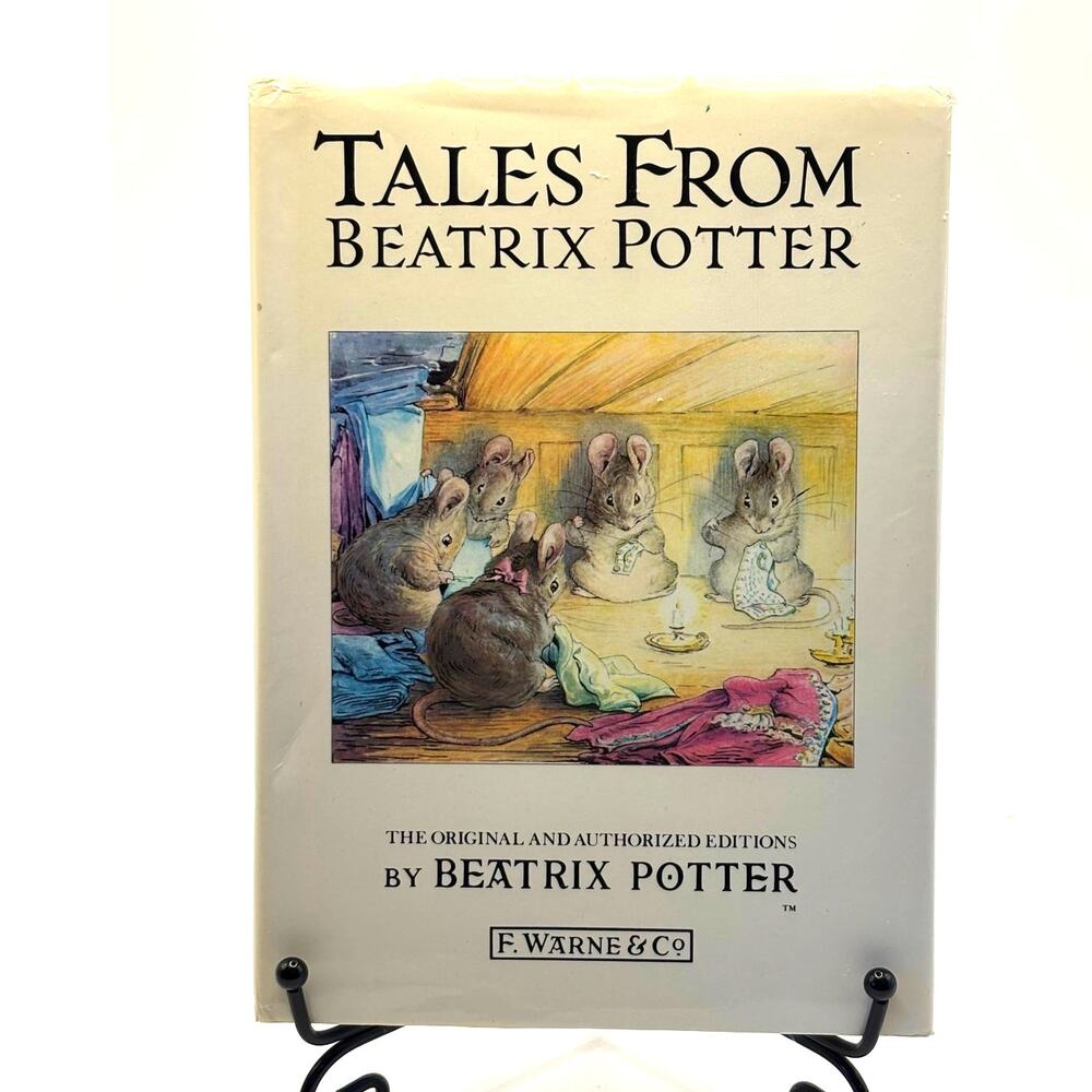 VTG 1986 Tales from Beatrix Potter Book by Beatrix Potter, F. Warne & Co., HCDJ